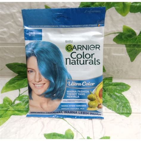 Jual Garnier Color Naturals True Blue Cat Rambut Biru Sachet 30 30 Ml Shopee Indonesia