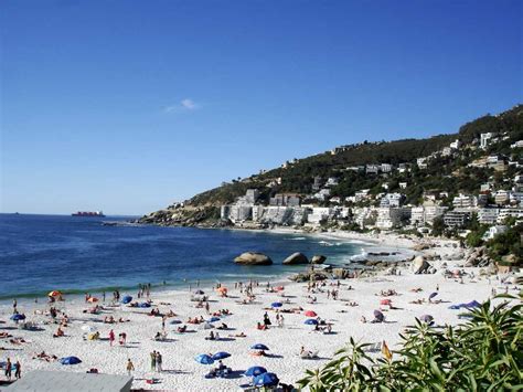 Clifton And Camps Bay Beaches Cape Town South Africa Clifton And