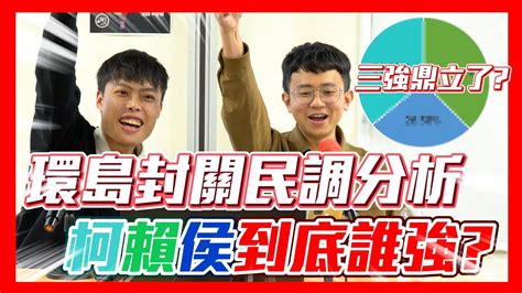 【民調大對決2024】環島封關民調大公開！柯賴麻花捲由誰勝出？！ 這集不看整季白看！ 柯文哲vs賴清德vs侯友宜 總統民調 街頭民調 Youtube