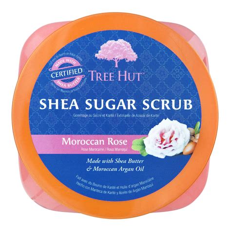 Tree Hut Shea Sugar Scrub Moroccan Rose Tree Hut Shea®