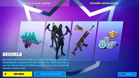 Revisión Y Vistazo A La Suscripción Del Club De Fortnite Del Mes De