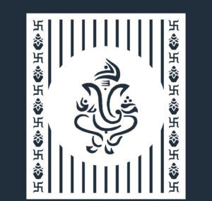 Cnc Plasma Ganesha Kalash Swastik Door Svg Dxf Design Makerbhawan