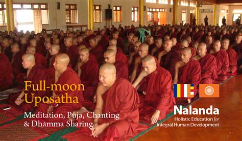 Full-moon Uposatha Day Service – Nalanda Buddhist Society