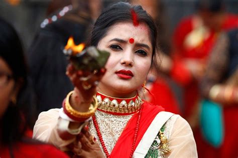 Teej Festival In Nepal Haritalika Teej Womens Festival Stunning Nepal Teej Festival