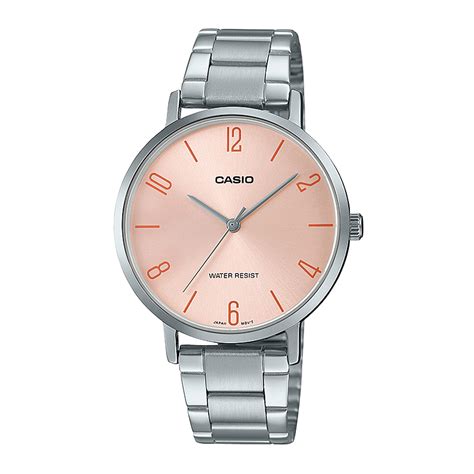 Reloj Casio Ltp Vt D B Acero Mujer Plateado Btime