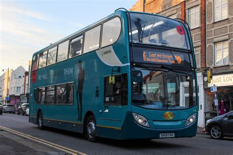 Arriva Kent Thameside Southend Enviro400 SN58 ENX 6458 Flickr