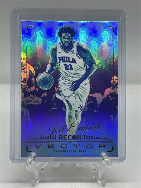 JOEL EMBIID 2023 24 Panini Recon Vector Holo 5 Philadelphia 76ers