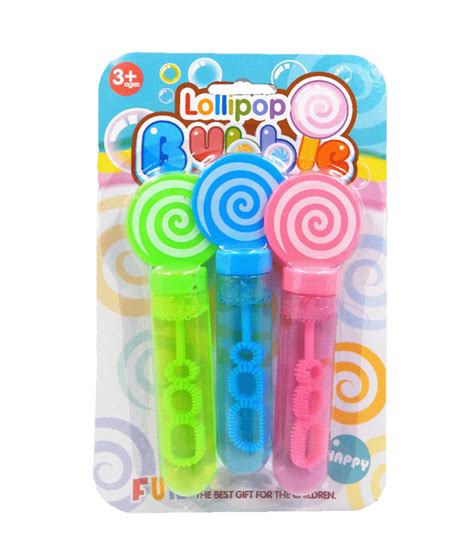 Burbujas Paleta Blister X3