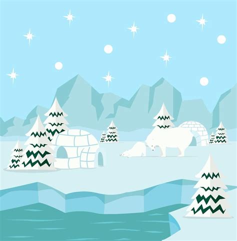 Download Arctic background with polar bear for free | Polar bear, Polar animals, Polar