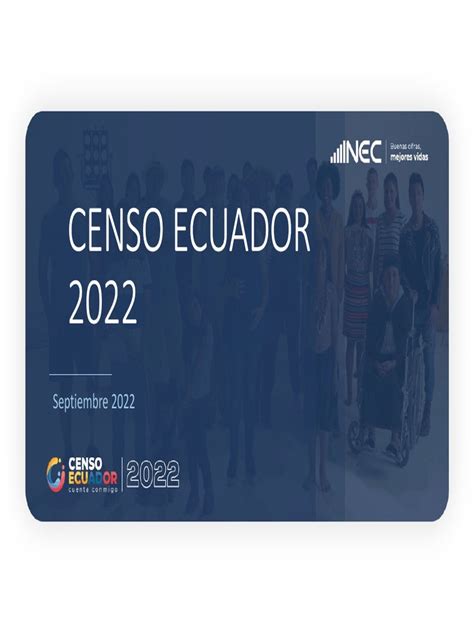 Instructivo Censo En Línea 2022 Pdf Contraseña Ecuador