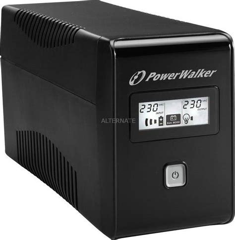 BlueWalker PowerWalker VI 850 LCD Se Priser Nu