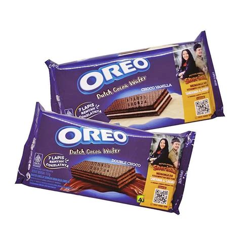 Promo Oreo Dutch Cocoa Wafer 117 Gr Diskon 21 Di Seller Cemilan4u