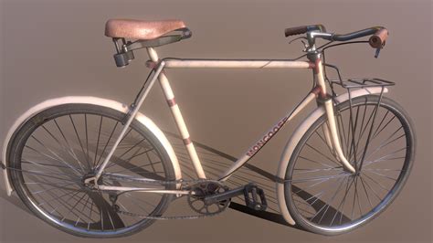 Vintage Bicycle 3d Model By Nicolas Gagnon Picard Ngpicard