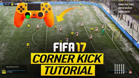 FIFA 17 CORNER KICK TUTORIAL MOST EFFECTIVE CORNER KICK TECHNIQUE