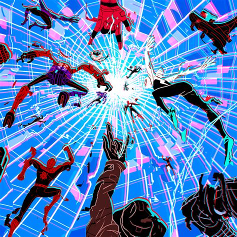 spider verse  behance
