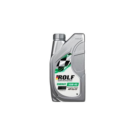 Моторное полусинтетическое масло Rolf Energy SAE 10W-40, API SL/CF, 1л ...
