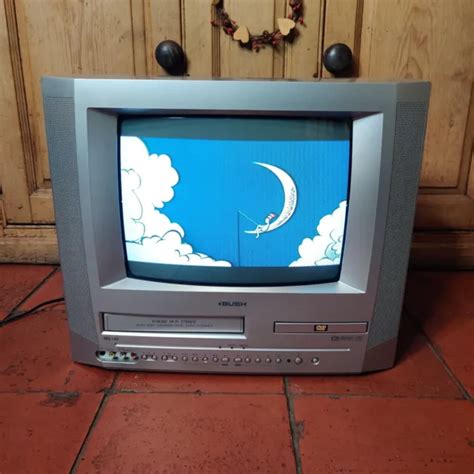 BUSH BTV183DVD C RETRO Gaming CRT TV VHS DVD Combi Vintage Rare 139 95