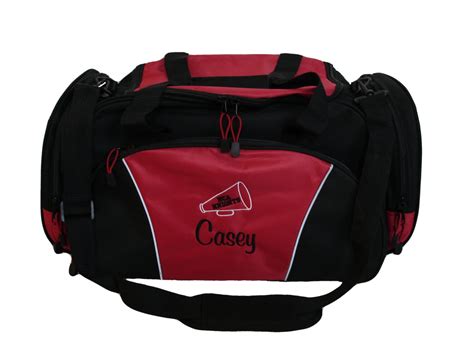 Duffel Bag Personalized Cheer Cheerleading Bullhorn Coach Gift Etsy