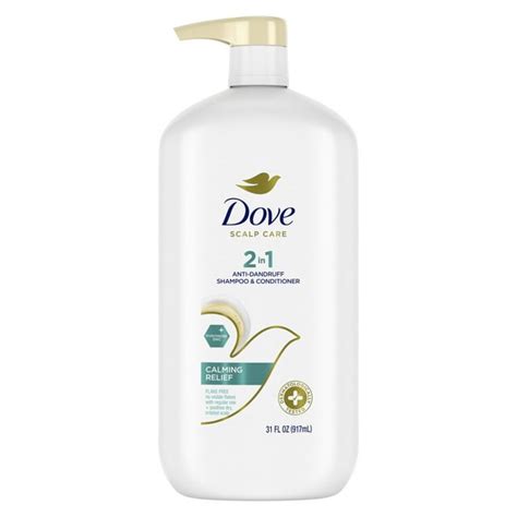 Dove Scalp Care 2 In 1 Anti Dandruff Shampoo And Conditioner Calming