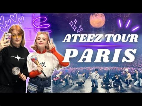 ATEEZ In Paris Concert Vlog Day 1 2 ULT VIP And Final Concert Break