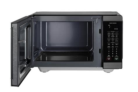 Flatbed Microwave 900W - Black Stainless Steel | Sharp NZ