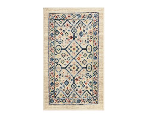 Mohawk Metis Cream And Multi Color Geometric Accent Rug 20 X 34