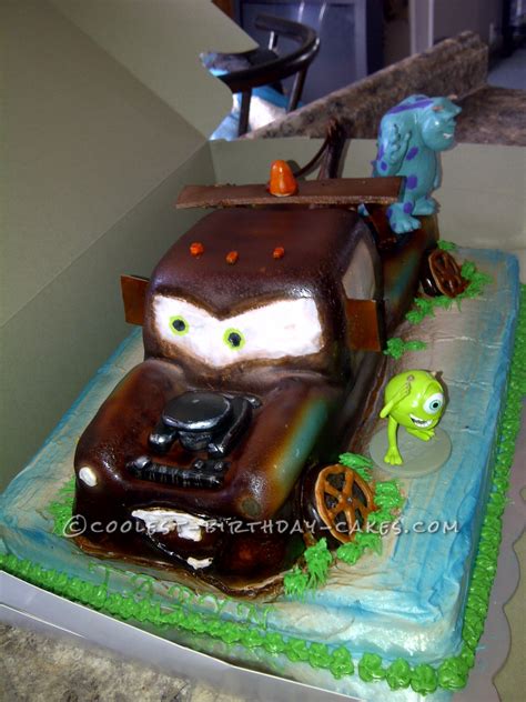 Coolest Tow Mater Birthday Cake