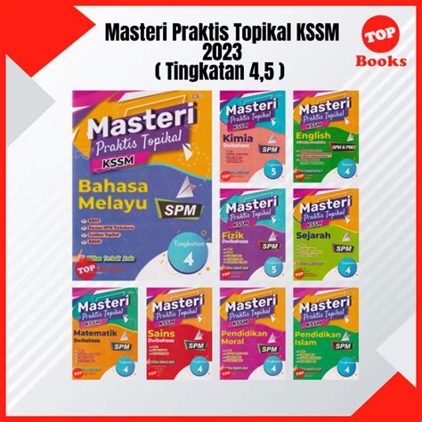 Topbooks Cemerlang Buku Latihan Masteri Praktis Topikal Tingkatan