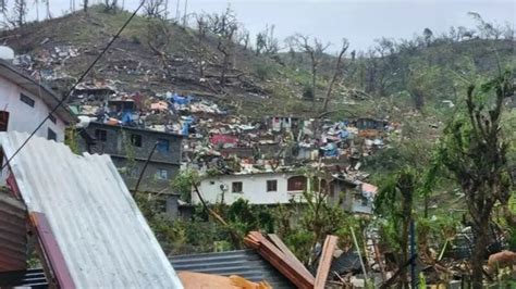 Cyclone Chido à Mayotte Il y aura certainement plusieurs centaines