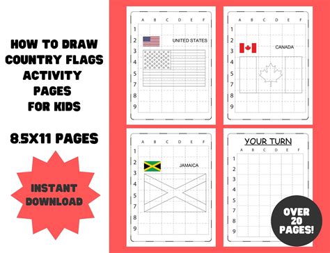 Summer Olympics Country Flag Quiz Printable Athletic Activity Sheet