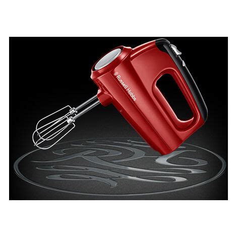 Russell Hobbs Mixeur Batteur Main Rouge W