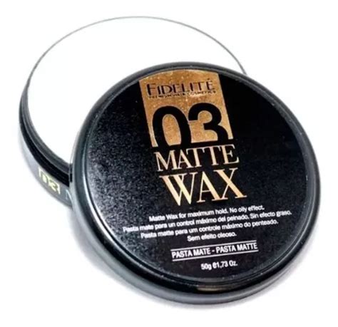 Cera Mate Capilar Fidelite Matte Wax Cabello Hombre Mercadolibre