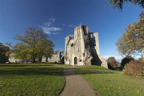 Newark Castle Gardens, Newark, Nottinghamshire, UK, October 2018 ...