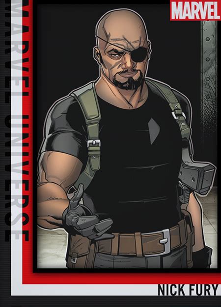 Marvel Comics Archive Trading Cards Nick Fury