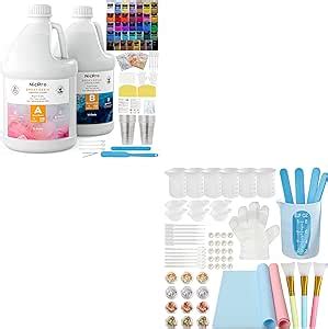 Amazon Nicpro Gallon Crystal Clear Epoxy Resin Kit And Complete