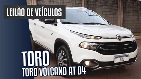 Leil O Fiat Toro Volcano At D Freitas Leiloeiro Youtube