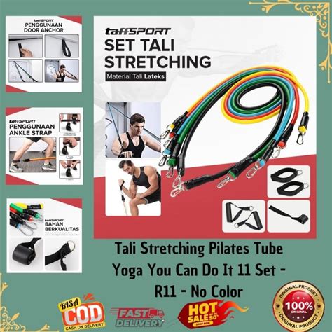 Jual ORIGINAL 100 Tali Stretching Pilates Yoga Fitness You Can Do It