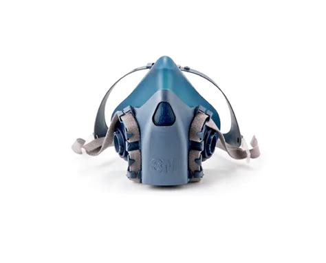 3M Respirator Half Mask Respirator Silicone, Large - 4 COUNT