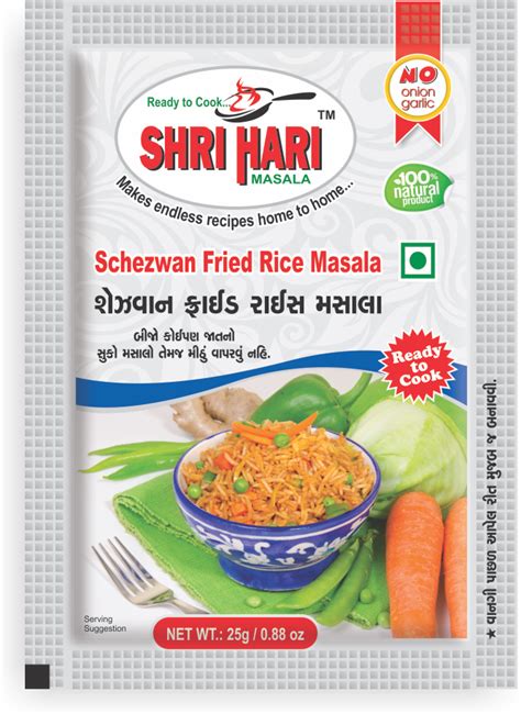 Schezwan Fried Rice Masala 25gm Shri Hari Masala