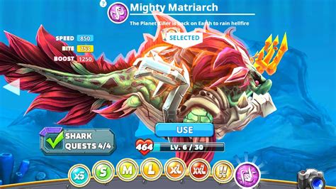 MIGHTY MATRIARCH UNLOCKED MIGHTY MATRIARCH GAMEPLAY Hungry Shark