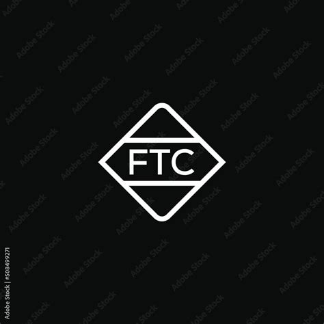 FTC 3 letter design for logo and icon.FTC monogram logo.vector ...