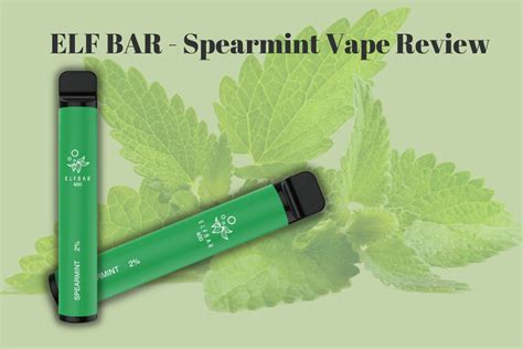 Elf Bar Spearmint Vape Review