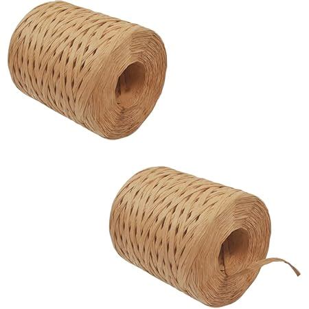 Ruban De Raphia Naturel Papier Raphia D Emballage Ruban Craft Ficelle