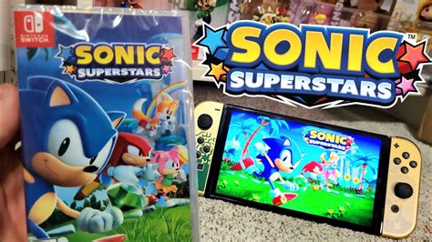 Sonic Superstars Unboxing And Gameplay Nintendo Switch YouTube