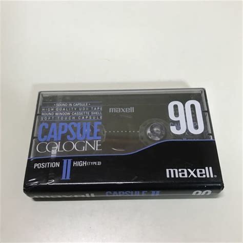 Yahooオークション Z5735 未開封品 Maxell Capsule Cologne 90 カセ