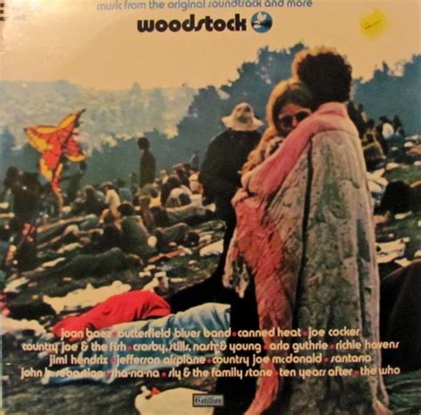 Woodstock Music From The Original Soundtrack And Vinyl Artwork