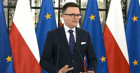 sejm tv Konferencja prasowa marszałka Sejmu Szymona Hołowni VIDEO