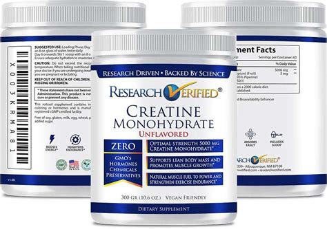 Research Verified Creatine Monohydrate Review Mens Fitness