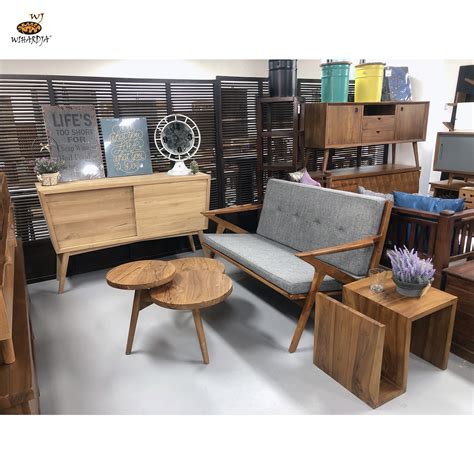 Teak Wood Living Room Furniture