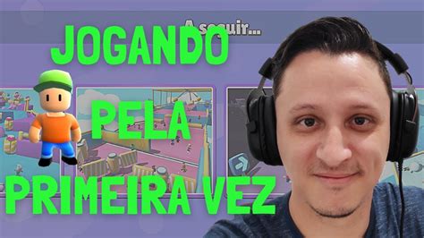 Stumble Guys Jogando Pela Primeira Vez Youtube